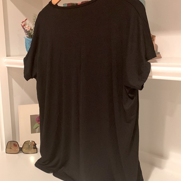 Lauren Moshi black top #201 - Picture 5 of 12